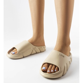 Bézs Big Star papucs LL274593 1