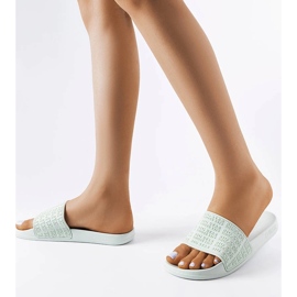 Zöld papucs a Big Star LL274A150-től 2