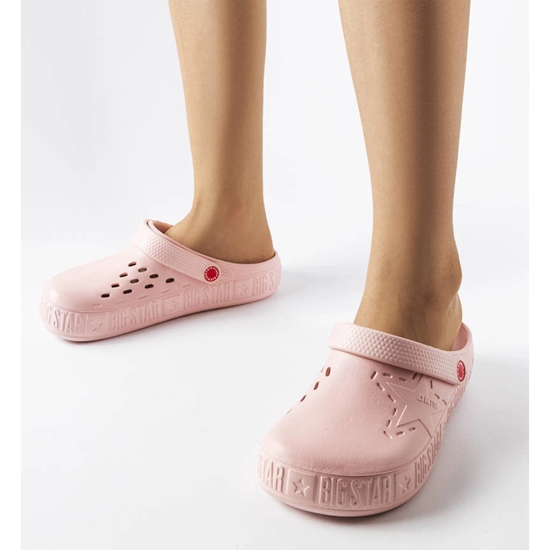 Big Star II275008 rózsaszín papucs 1