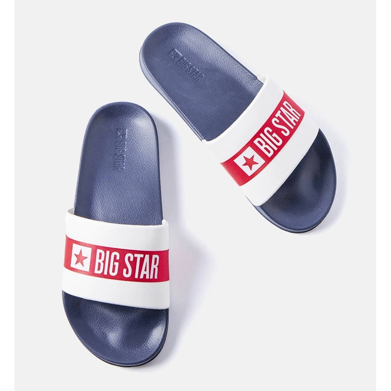 Fehér és sötétkék csúszdák a Big Star LL174455-től 1