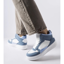 Kék Adite magasszárú tornacipő 1