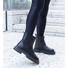 Fekete szigetelt Galvani hócsizma 1