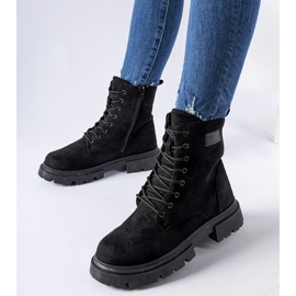 Inna Fekete szigetelt Mestervi öko-velúr csizma 2