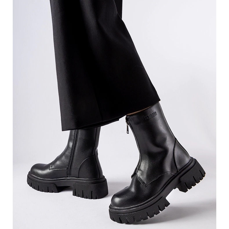 Fekete szigetelt csizma Big Star MM2745598 1