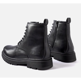 Fekete szigetelt csizma Big Star MM174080 1