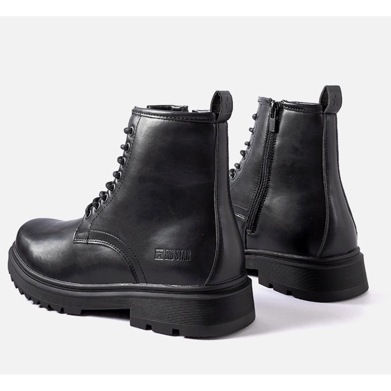 Fekete szigetelt csizma Big Star MM174080 1