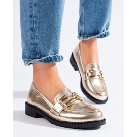 Shelovet női arany cipő aranysárga 1