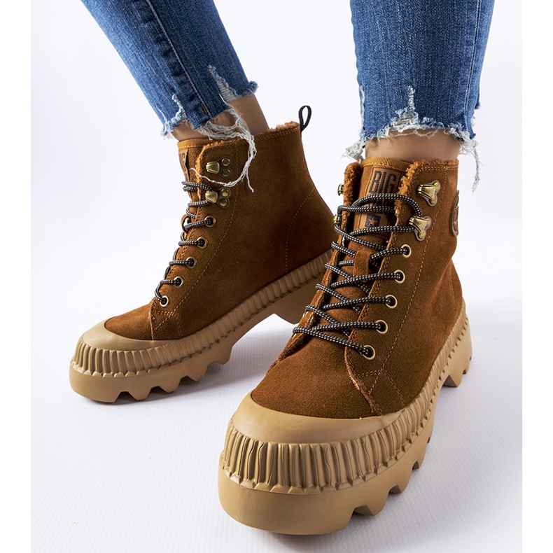 Barna bőrmunkások Big Star KK274520 2