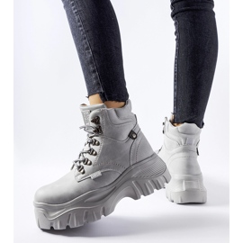 Szürke Big Star csizma KK274367 1