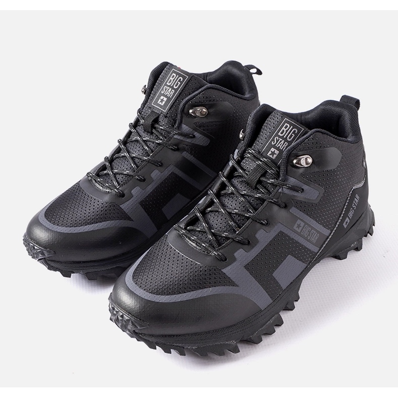 Fekete szigetelt csizma Big Star KK174374 1