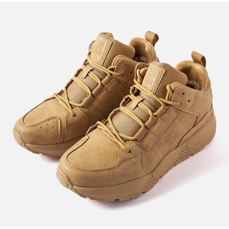 Caramel férfi tornacipő Big Star KK174248 bézs 1