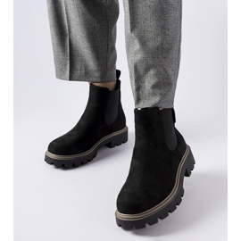 Fekete szigetelt csizma Big Star MM274372 1