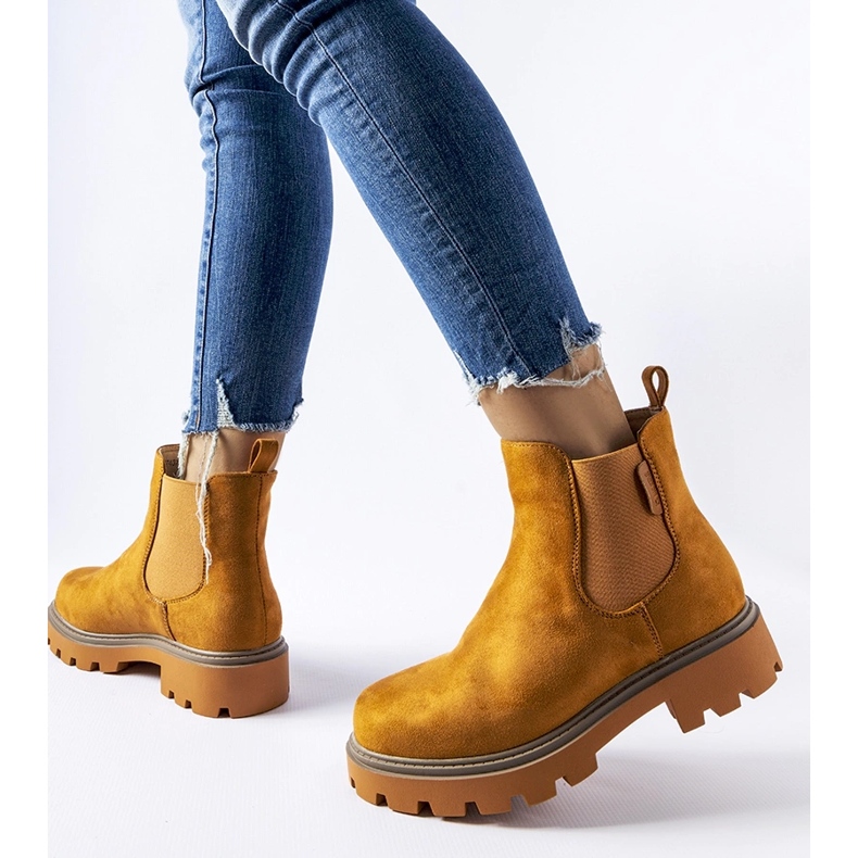 Barna szigetelt csizma Big Star MM274374 1