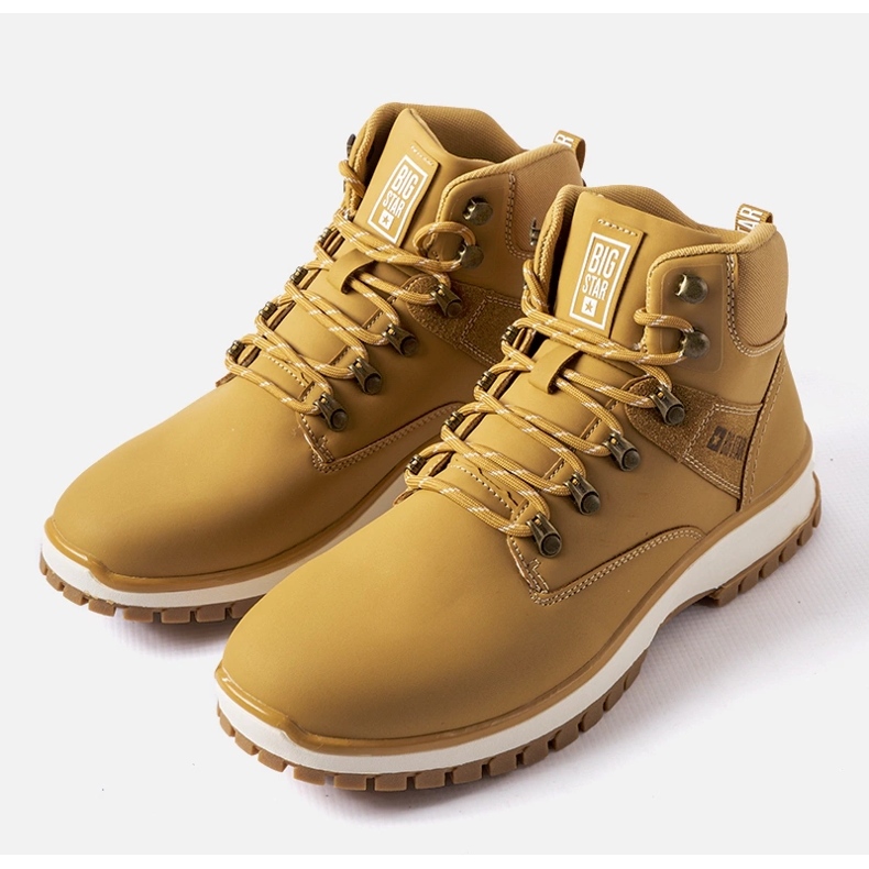 Barna férfi csizma Big Star MM174020 1