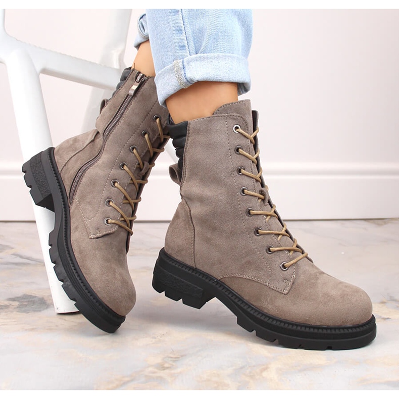 Jezzi RMR2221-17 hőszigetelt női csizma bézs 1