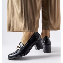 Fekete klasszikus Artus csatos mokaszinok 1 Fekete klasszikus Artus csatos mokaszinok 1