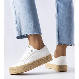 Lee Cooper LCW-23-31-1796L fehér espadrillák 1