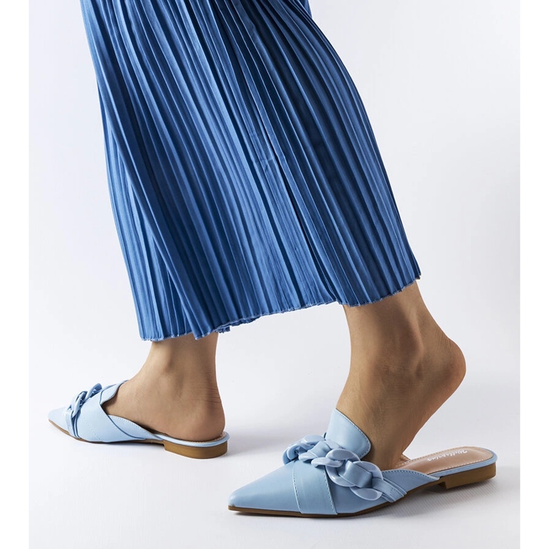 Patenaude kék lánc csúszik 1