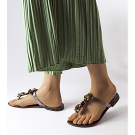 Zarattini barna elegáns papucs 1