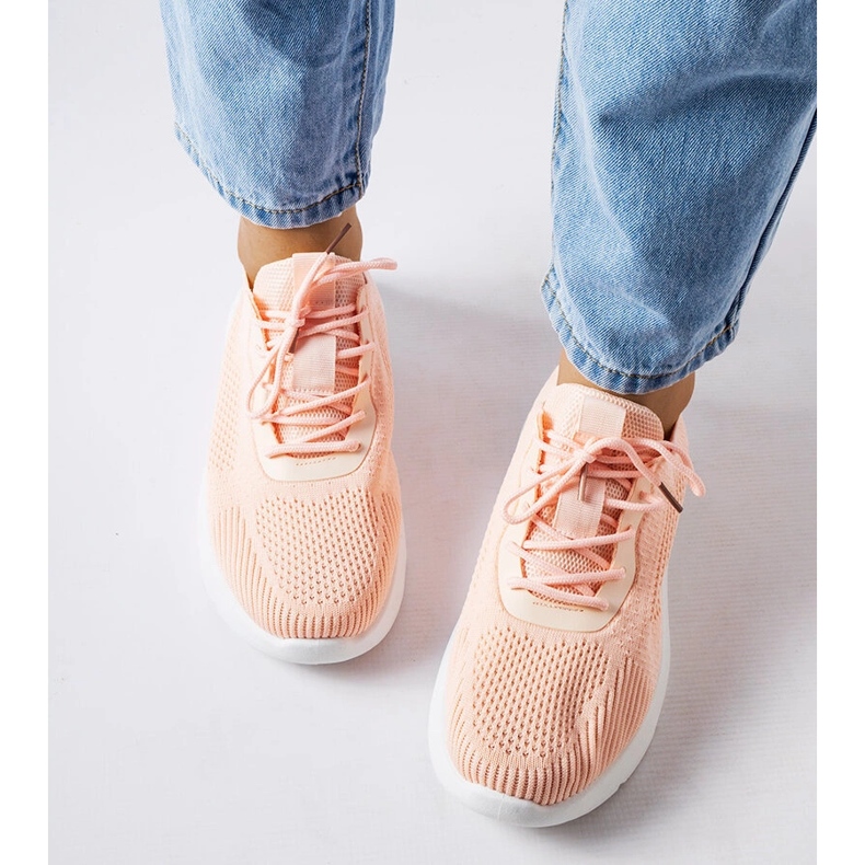 Narancs-fehér tornacipő a Nelsontól narancssárga 1