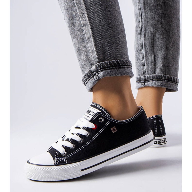 Big Star T274023906 fekete klasszikus tornacipő 1