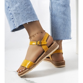 Sárga Speier női szandál 1