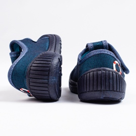 Shelovet óvodai papucs fiúknak kék 2