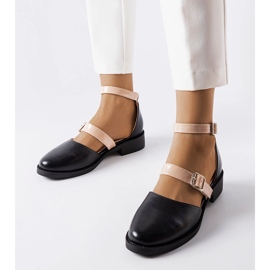 A márka fekete női szandálja Josiane 1