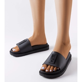 Big Star fekete papucs LL274429 1