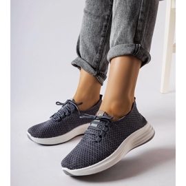 Szürke szövet tornacipő a Tommaso-tól 1 Szürke szövet tornacipő a Tommaso-tól 1