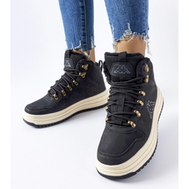 Kappa 243364 Tobin fekete szigetelt cipő 1