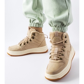 Bézs színű hőszigetelt cipő Kappa 243364 Tobin 1 Bézs színű hőszigetelt cipő Kappa 243364 Tobin 1