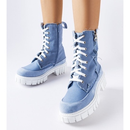 Kék szigetelt Crispiero csizma 2