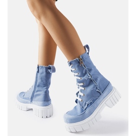 Kék szigetelt Crispiero csizma 1