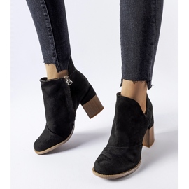 Artemisia fekete magas sarkú bokacsizma 1