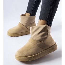 Bézs hócsizma Big Star MM274152 1