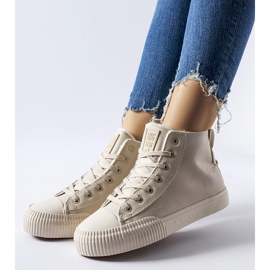 Bézs színű hőszigetelt tornacipő Big Star MM274018 1