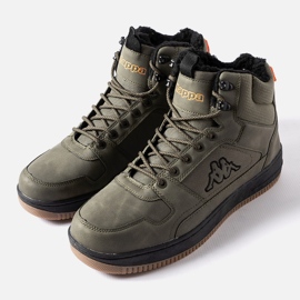 Zöld szigetelt cipő Kappa 243046 Szőrme 1