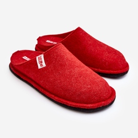 Klasszikus női papucs Big Star KK276012 Piros 2