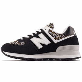 New Balance W WL574BI2 cipő fekete 1