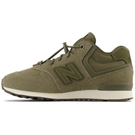 New Balance W JrGV574HG1 hőszigetelt cipő zöld 1 New Balance W JrGV574HG1 hőszigetelt cipő zöld 1