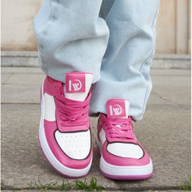 Inna Fehér és lila Barrette TA-503 Fuchsia tornacipő 1