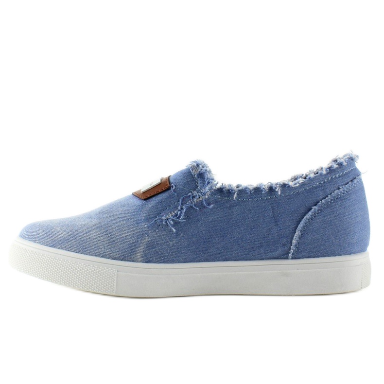 Farmer slip-ons NB22 L. Kék kitűzővel 2