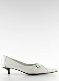 PM2-8 Fehér magas sarkú cipő 1