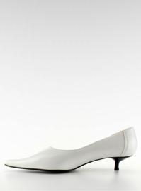 PM2-8 Fehér magas sarkú cipő 2