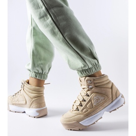 Bézs magas meleg cipő Kappa 242968 Shivoo 1