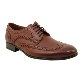 Olivier Alkalmi cipő Brogues barna 617 2