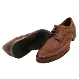 Olivier Alkalmi cipő Brogues barna 617 5