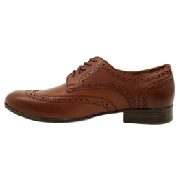 Olivier Alkalmi cipő Brogues barna 617 3