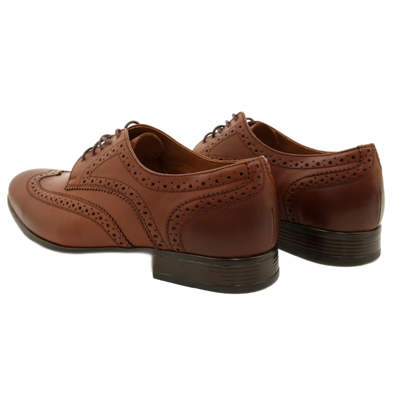 Olivier Alkalmi cipő Brogues barna 617 6